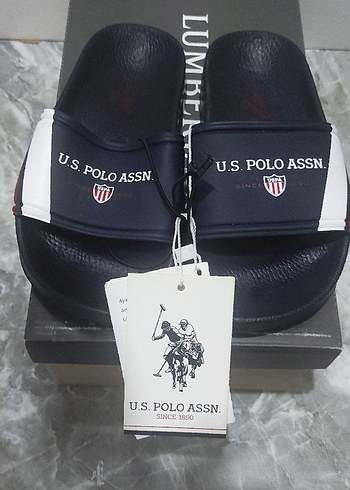 U.S Polo Assn. U.S. Polo Assn. Erkek Siyah Spor Terlik