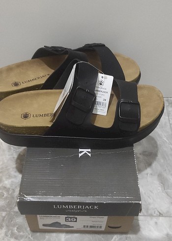 Lumberjack Lumberjack Siyah Kadın Platform Terlik