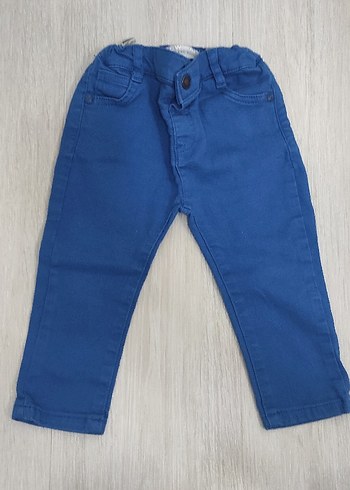 Erkek Çocuk Kahverengi Kemerli Regular Fit Pantolon - Görsel 2