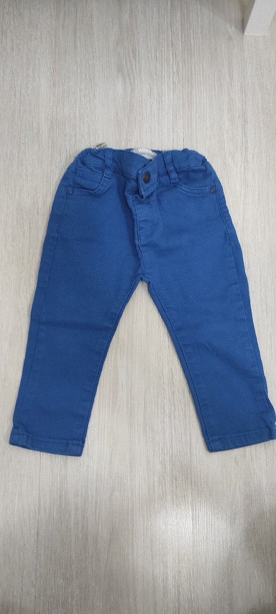 Erkek Çocuk Kahverengi Kemerli Regular Fit Pantolon - Görsel 2