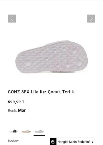 Mor Platform Topuklu Kız Terlikleri - Görsel 6