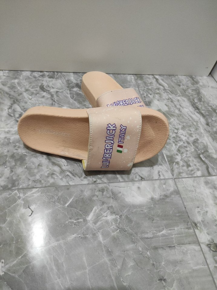 Mor Platform Topuklu Kız Terlikleri - Görsel 2