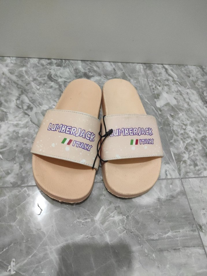 Mor Platform Topuklu Kız Terlikleri - Görsel 4