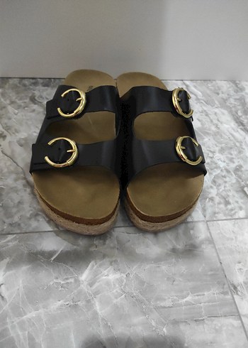 Nine West Siyah Kadın Düz Terlik - Görsel 6