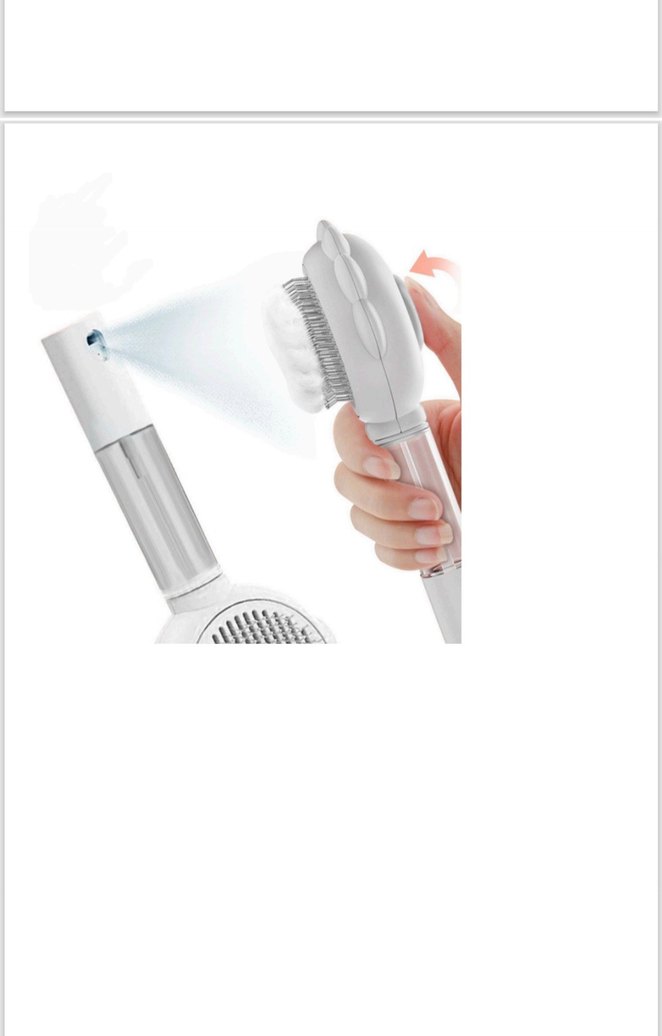 Petichou Su Püskürtmeli Kedi/Köpek Tarağı - Görsel 2