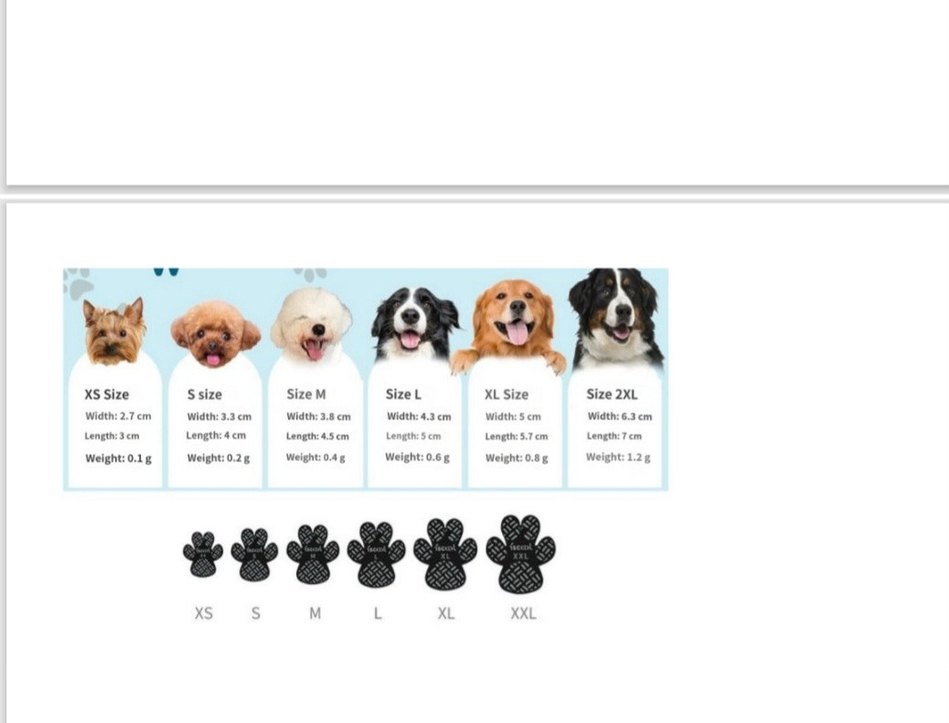 I'm PetVet Köpek Kaymaz Patik Pedi 1 Set (4'lü), Siyah, 4 Adet - Görsel 2