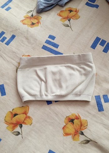 Beyaz Mini Emzirme Sütyeni - Görsel 2