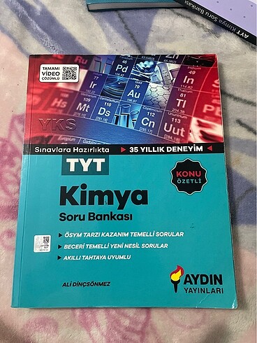 AYDIN YAYINLARI TYT KİMYA MİRAY YAYINLARI AYT KİMYA TEST KİTABI