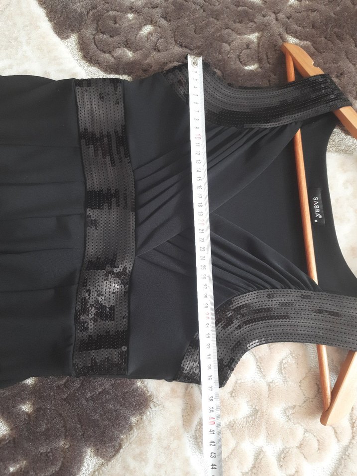 PAYET İŞLEMELİ ABİYE ELBİSE - Görsel 5