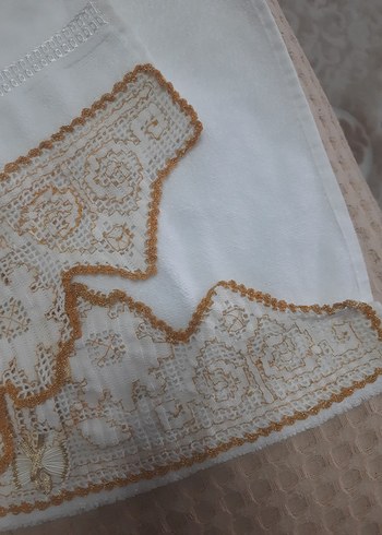 ÇEYİZLİK DANTELLİ HAVLU - Görsel 11