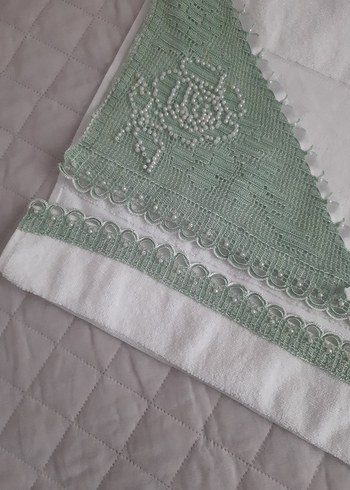 ÇEYİZLİK DANTELLİ HAVLU - Görsel 5