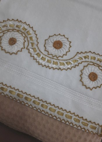 ÇEYİZLİK DANTELLİ HAVLU - Görsel 13