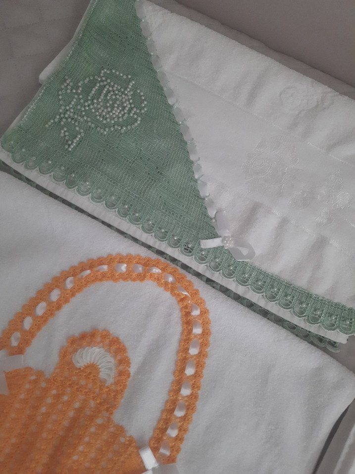 ÇEYİZLİK DANTELLİ HAVLU - Görsel 3
