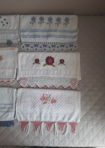 ÇEYİZLİK DANTELLİ BÜYÜK BOY HAVLU - Görsel 2