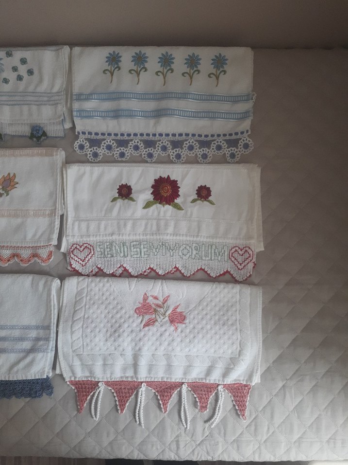 ÇEYİZLİK DANTELLİ BÜYÜK BOY HAVLU - Görsel 2