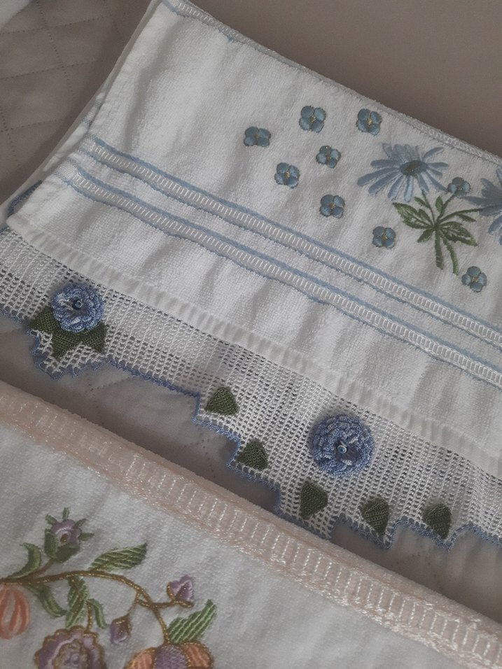 ÇEYİZLİK DANTELLİ BÜYÜK BOY HAVLU - Görsel 4