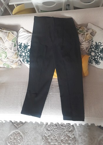 QUZU HAVUÇ KESİM KUMAŞ PANTOLON - Görsel 3