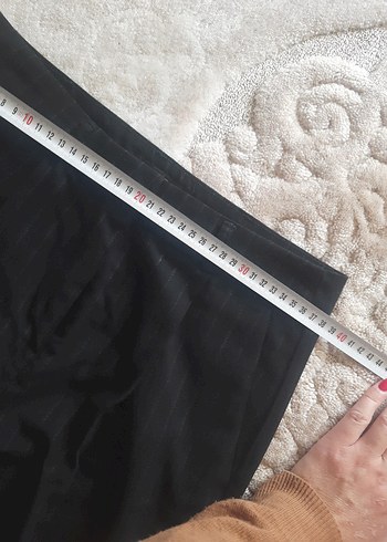 QUZU HAVUÇ KESİM KUMAŞ PANTOLON - Görsel 7