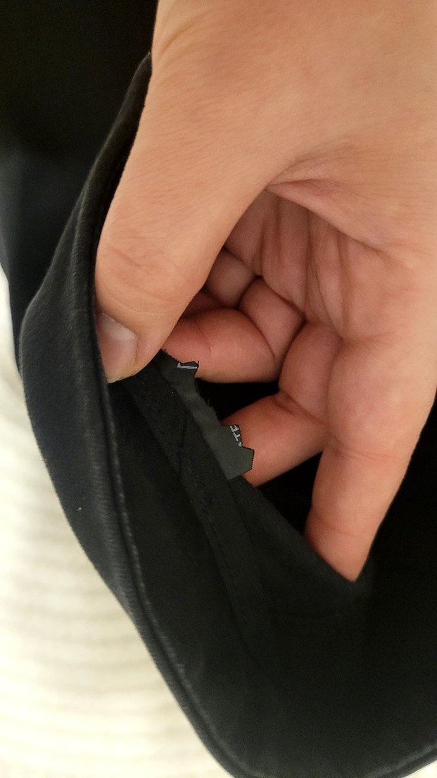 Yüksek Bel Fırfırlı Siyah Cigarette Pantolon - Görsel 5