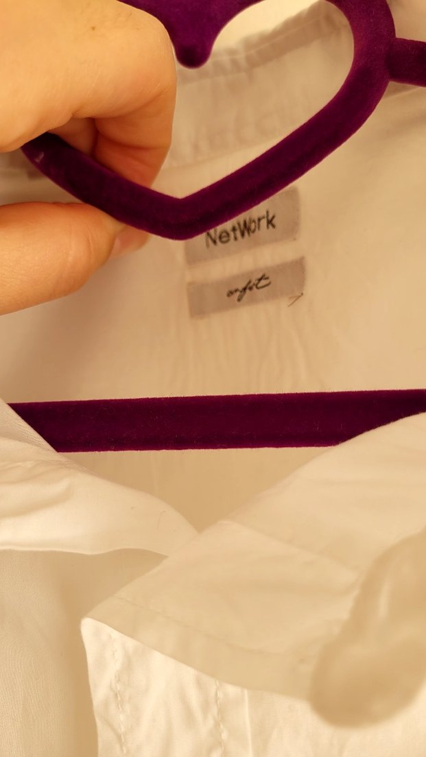 Beyaz Pamuklu Erkek Uzun Kollu Gömlek - Görsel 3