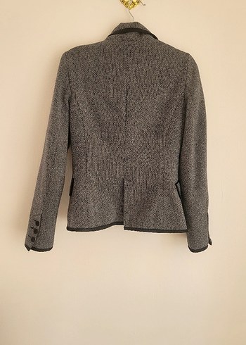 Gri Kadın Blazer Ceket - MANGO - Görsel 5