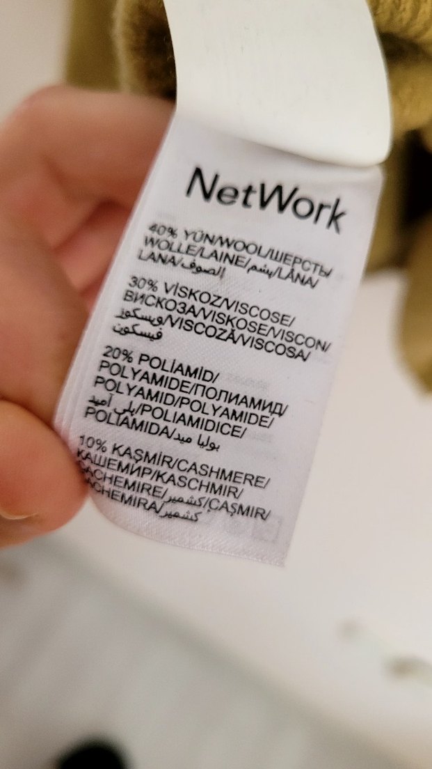 Netwotk Kaşmir Düğmeli Boğazlı Kadın Kazak - Görsel 5