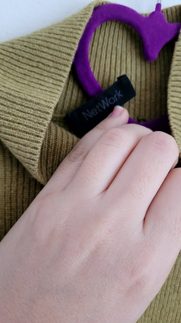 Netwotk Kaşmir Düğmeli Boğazlı Kadın Kazak - Görsel 4