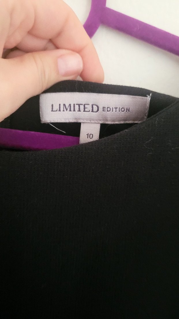 Marks & Spencer Siyah Midi Elbise - Görsel 4