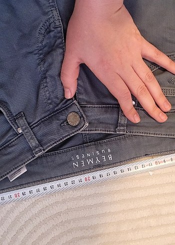 Beymen Business Gri Kadın Denim Pantolon - Görsel 5