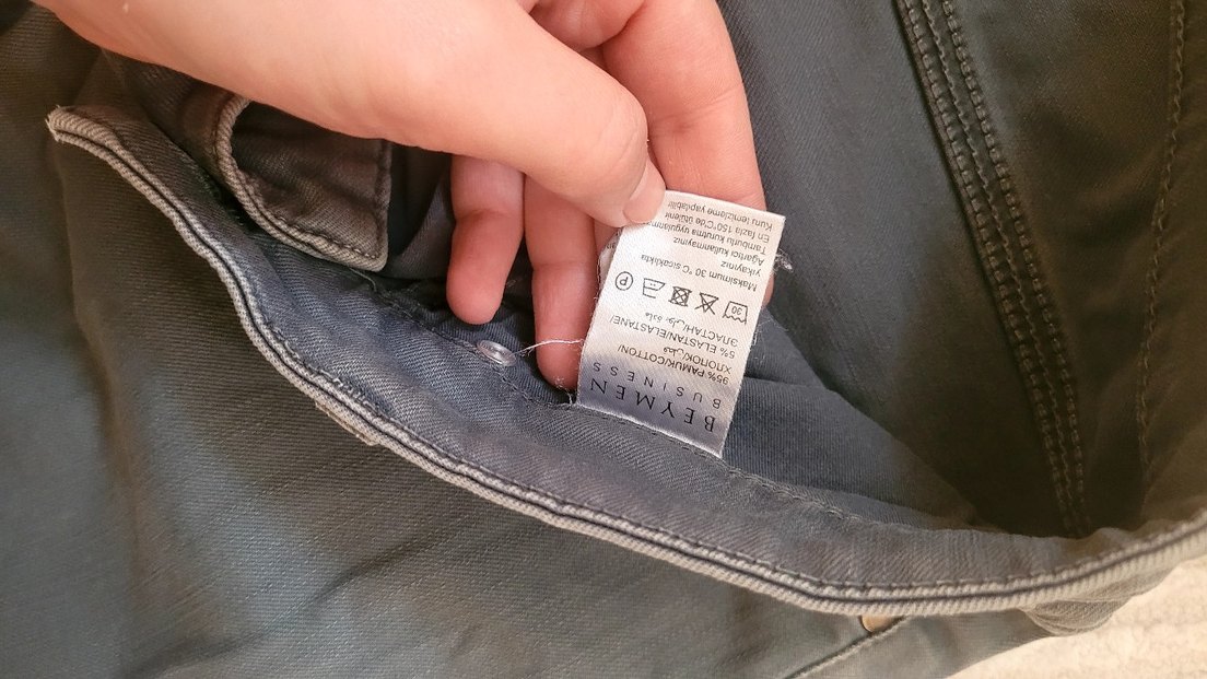 Beymen Business Gri Kadın Denim Pantolon - Görsel 3