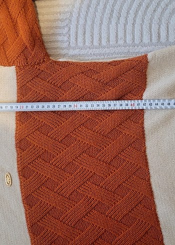 Us Polo Kadın Camel Renkli Örgü Salaş Kazak - Görsel 8