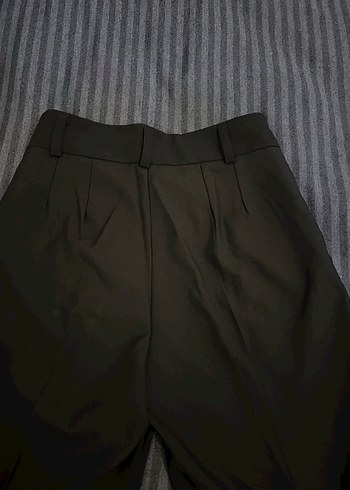 Kadın Siyah Kumaş Pantolon - Görsel 4