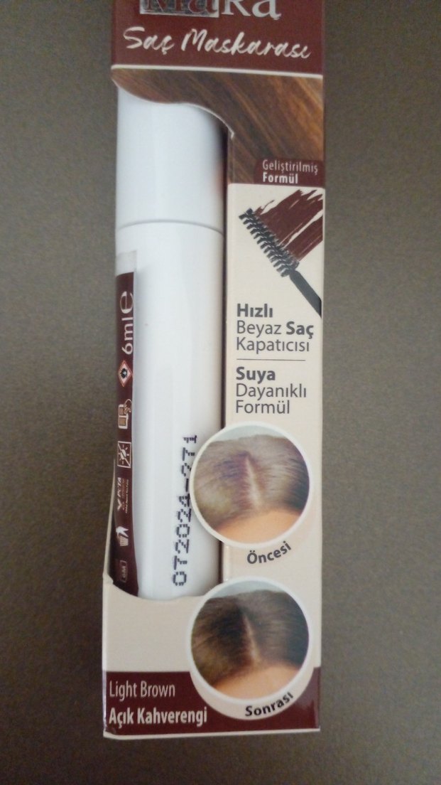 Hızlı Beyaz Saç Kapatıcı Açık Kahverengi - Görsel 2