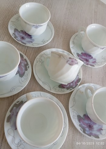 Beden Beyaz Porselen Fincan Takımı neskafe fincanı