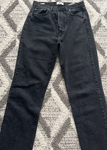 Kadın Gri Denim Regular Fit Jean