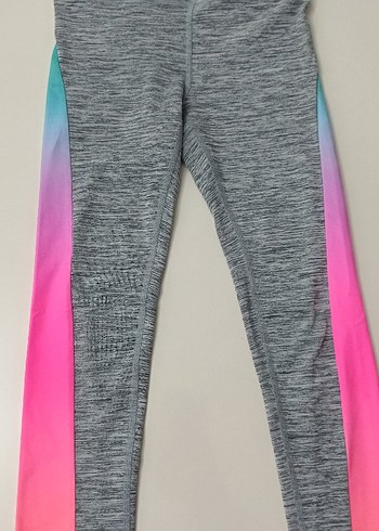 çocuk Çok Renkli Tie-Dye Spor Tayt - Görsel 5