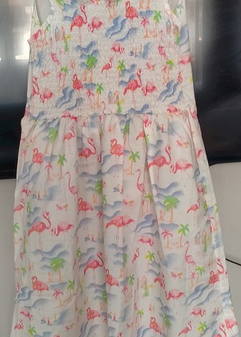 LC Waikiki Pastel Renkli Kız Çocuk Desenli Elbise