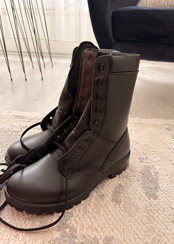 Deri Erkek Bot Siyah Yds 42 numara - Görsel 3