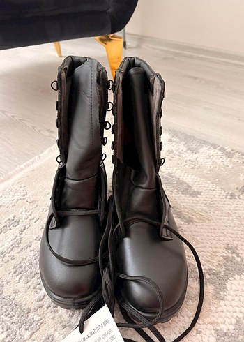 Deri Erkek Bot Siyah Yds 42 numara - Görsel 2