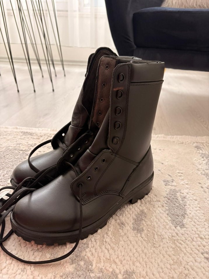 Deri Erkek Bot Siyah Yds 42 numara - Görsel 3