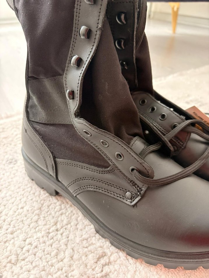 Yds Siyah Erkek Deri Botlar Tokalı - Görsel 4