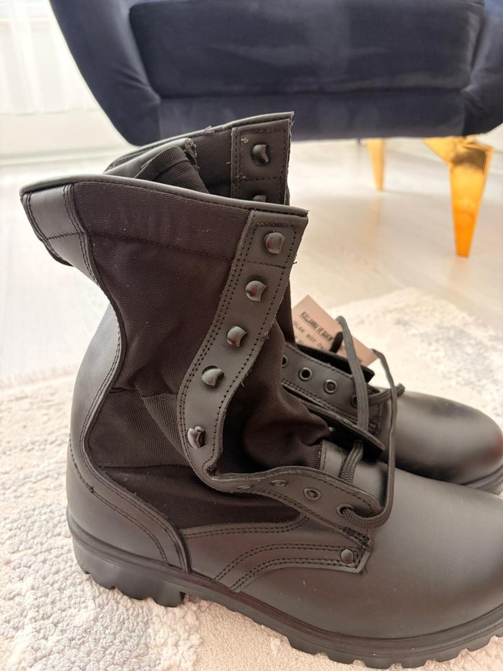 Yds Siyah Erkek Deri Botlar Tokalı - Görsel 3