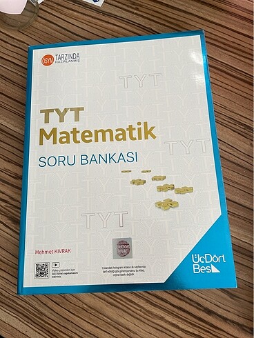 Üç Dört Beş Yayınları TYT Matematik Kitabı