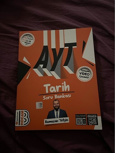 Benim Hocam AYT tarih kitabı