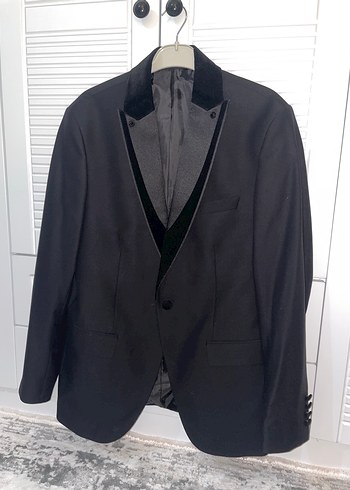 Siyah Damatlık Ceketi - Görsel 3