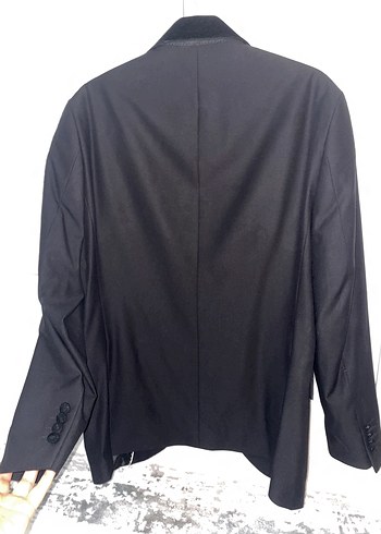 Siyah Damatlık Ceketi - Görsel 5