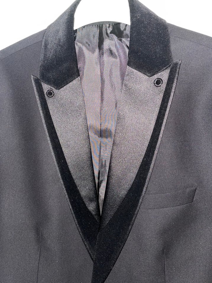 Siyah Damatlık Ceketi - Görsel 2