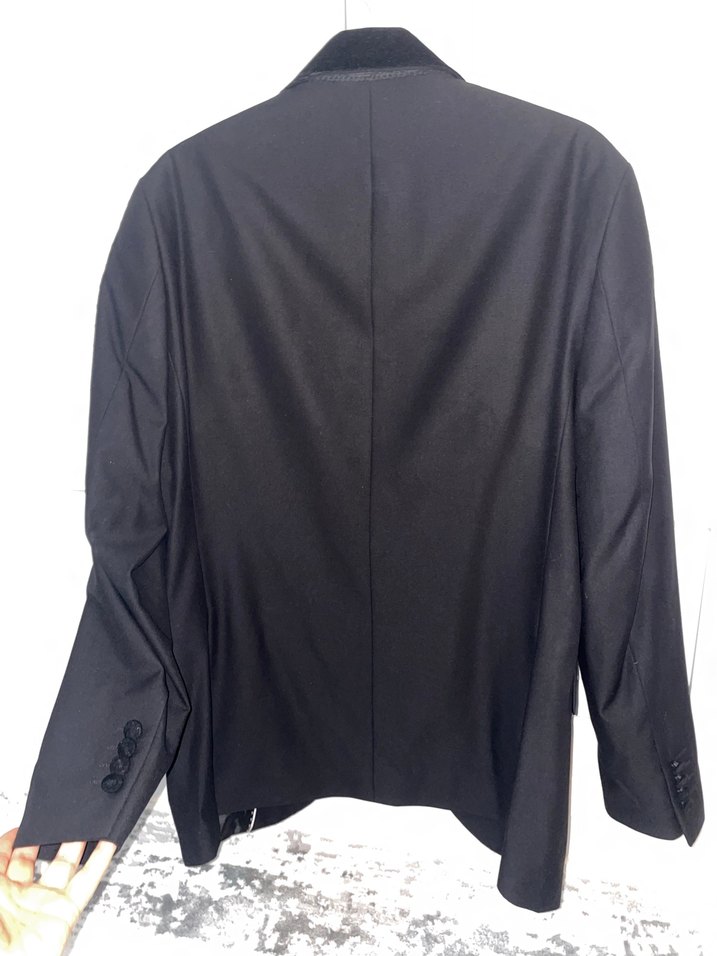 Siyah Damatlık Ceketi - Görsel 5