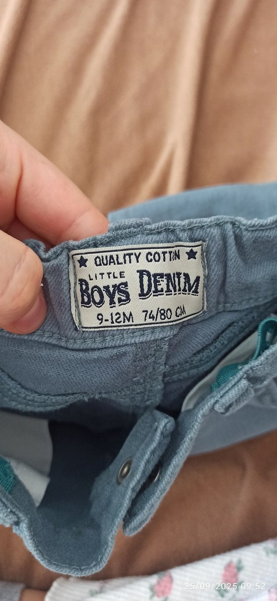 Gri Denim Bebek Erkek Takım - Görsel 4