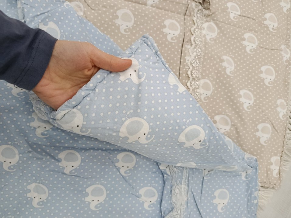 Nakışlı Pamuklu Bebek Uyku Seti - Görsel 3